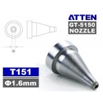 ATTEN T151 1.6mm μύτη επαγγελματικού σταθμού αποκόλλησης GT-5150 desolder station